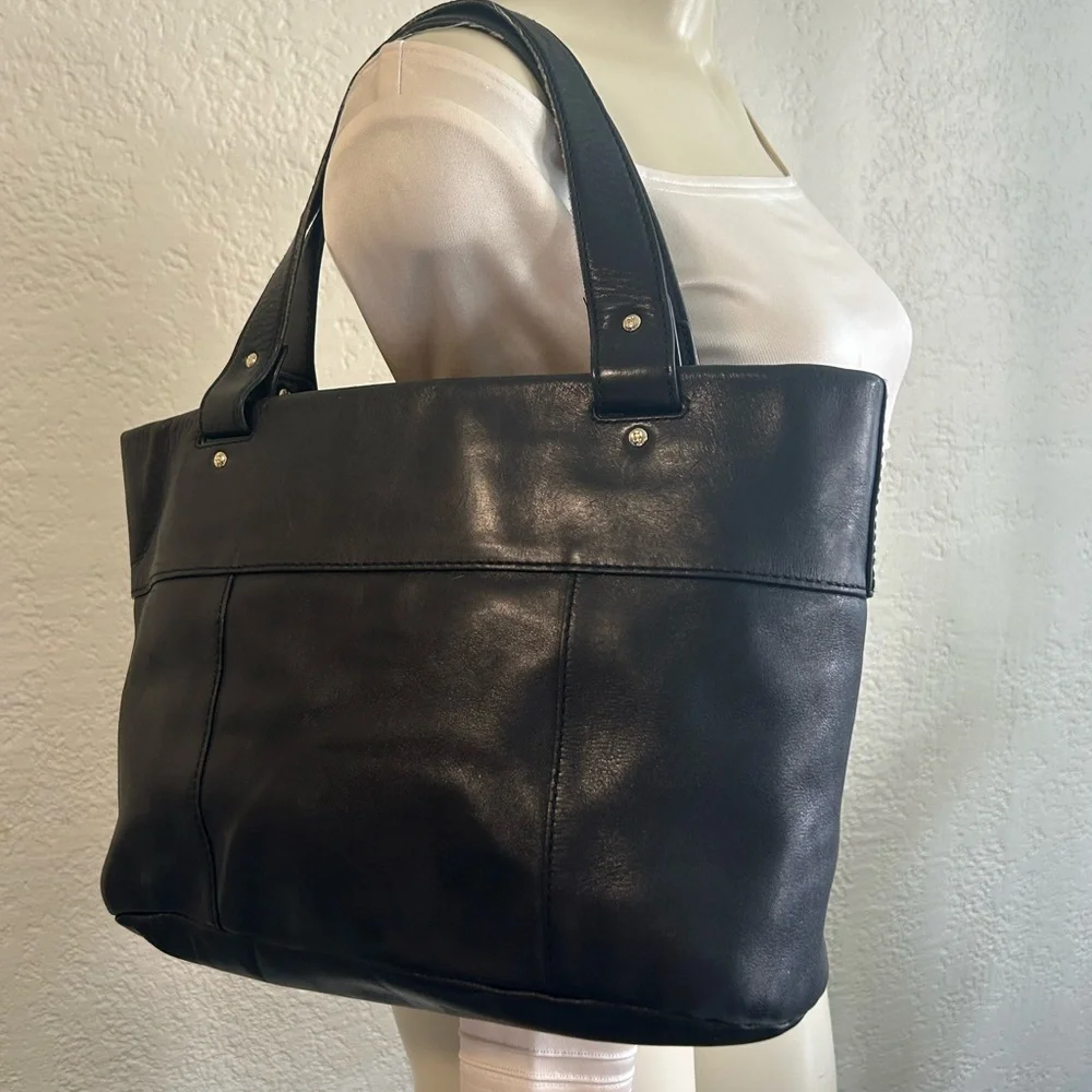 Kate Spade NEW YORK Savona Malea Black Structured Design tote as is
